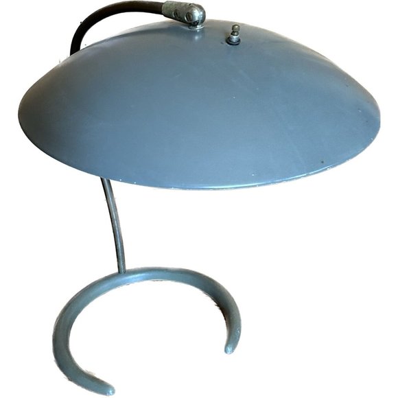Gerald Thurston Lightolier Rare 1950s Desk Lamp Crescent Base - Picture 1 of 5